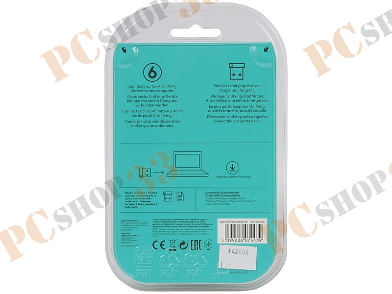 Приемное устройство Logitech USB Unifying Reciever 910-005236 (USB)