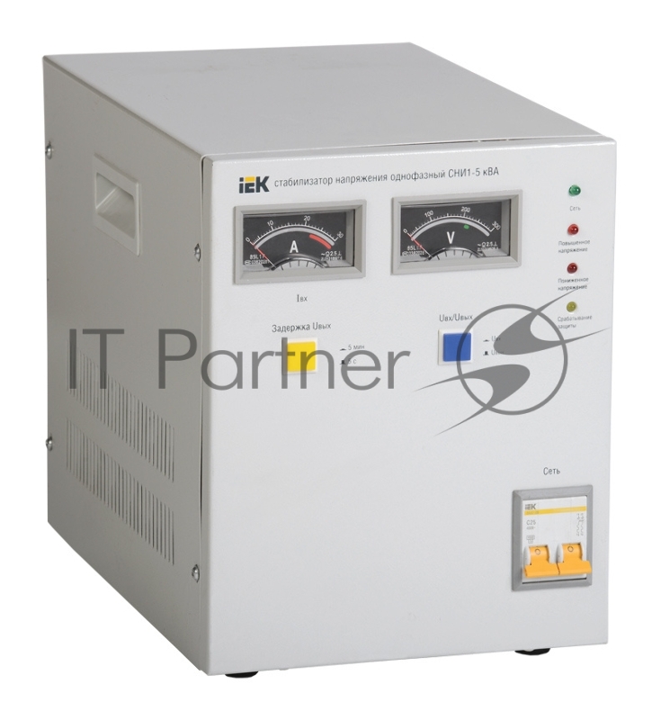 Стабилизатор напряжения Iek IVS10-1-05000 СНИ1-5 кВА однофазный ИЭК