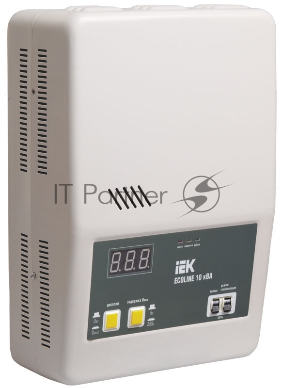 Стабилизатор напряжения Iek IVS27-1-10000 настенный серии Ecoline 10 кВА IEK
