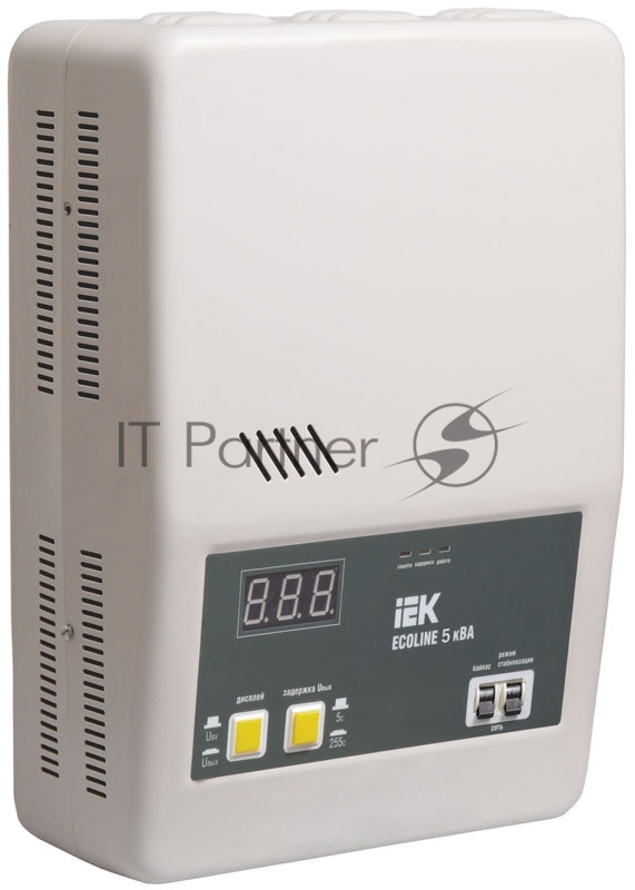 Стабилизатор напряжения Iek IVS27-1-05000 настенный серии Ecoline 5 кВА IEK
