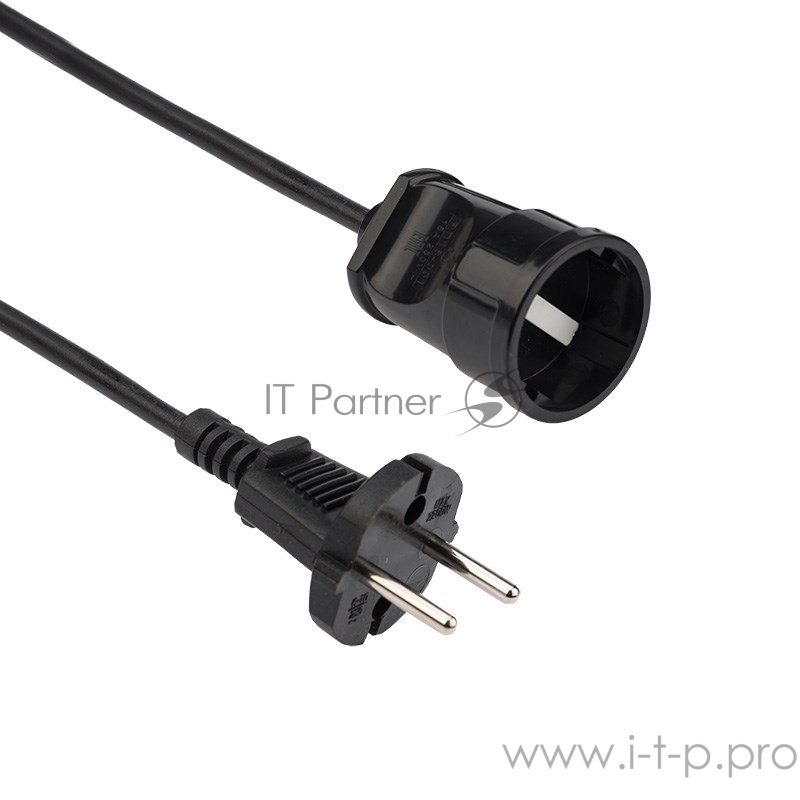 Удлинители на катушке,на рамке и в бухте REXANT (11-5210) Удлинитель на рамке 10м (1 роз.) 2х0.75 черный