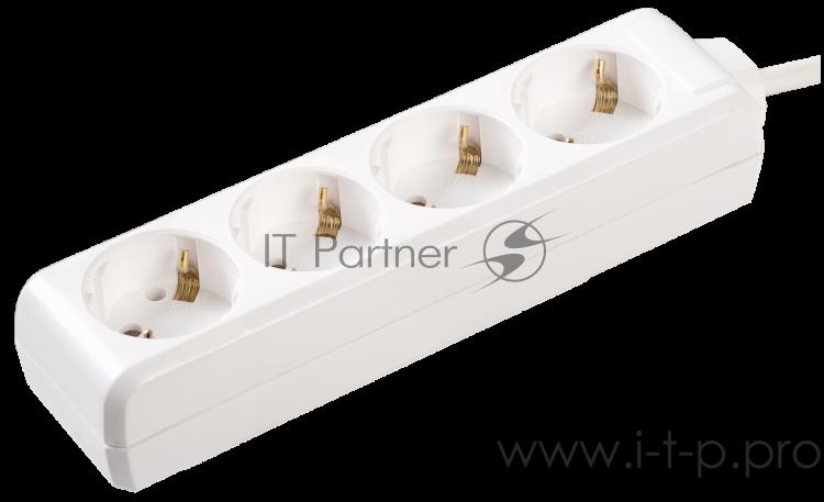 Удлинитель WYP10-16-04-03-Z-N У04 4 места 2 Р + P Е /3метра 3х1мм2 16А/250 IEK