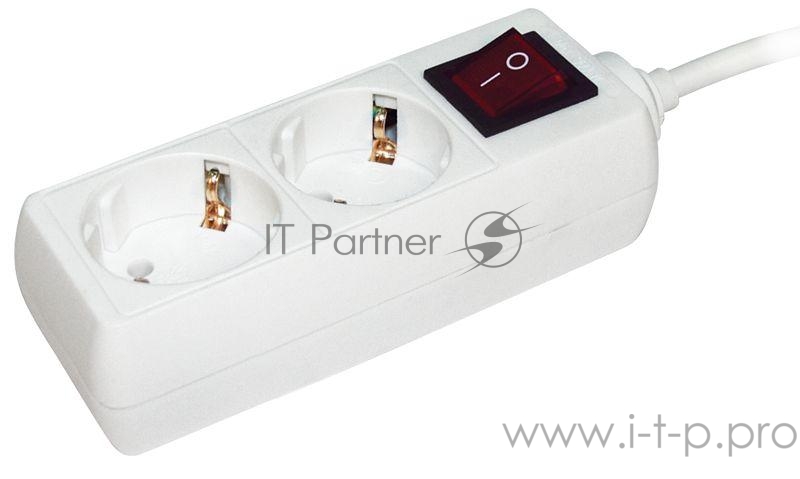 Удлинитель Iek WYP10-16-02-05-ZK-N У02К-выкл. 2 места 2Р+РЕ/5 метров 3х1мм2 16А/250 IEK