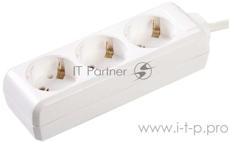 Удлинитель Iek WYP10-16-03-03-Z-N У03 3 места 2 Р + P Е /3метра 3х1мм2 16А/250 IEK