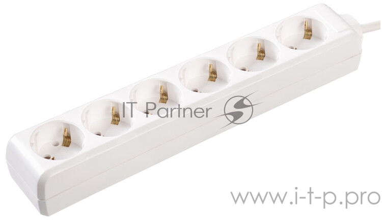 Удлинитель Iek WYP10-16-06-03-Z-N У06 6 мест 2 Р + P Е /3метра 3х1мм2 16А/250 IEK