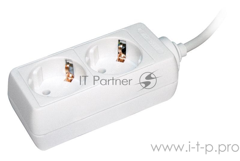 Удлинитель Iek WYP10-16-02-03-Z-N У02 2 места 2Р+РЕ/3 метра 3х1мм2 16А/250 IEK