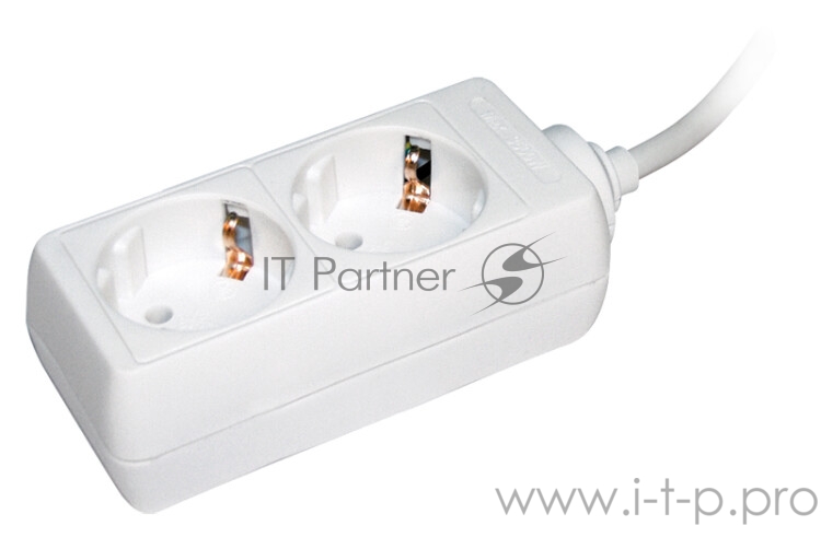 Удлинитель Iek WYP10-16-02-05-Z-N У02 2 места 2Р+РЕ/5 метров 3х1мм2 16А/250 IEK