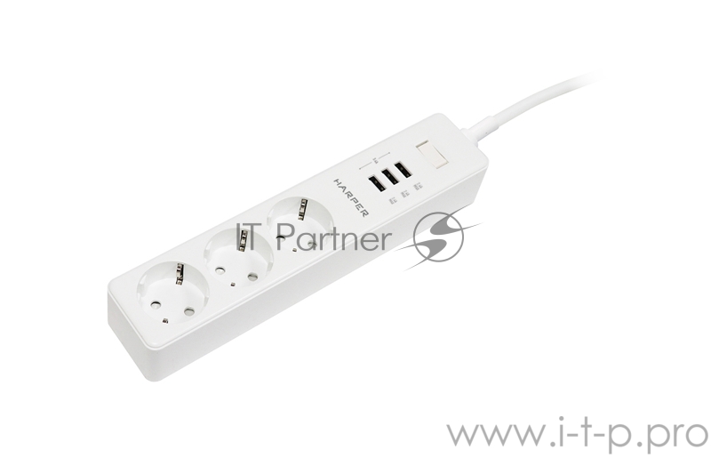 Удлинитель с USB зарядкой HARPER UCH-315
