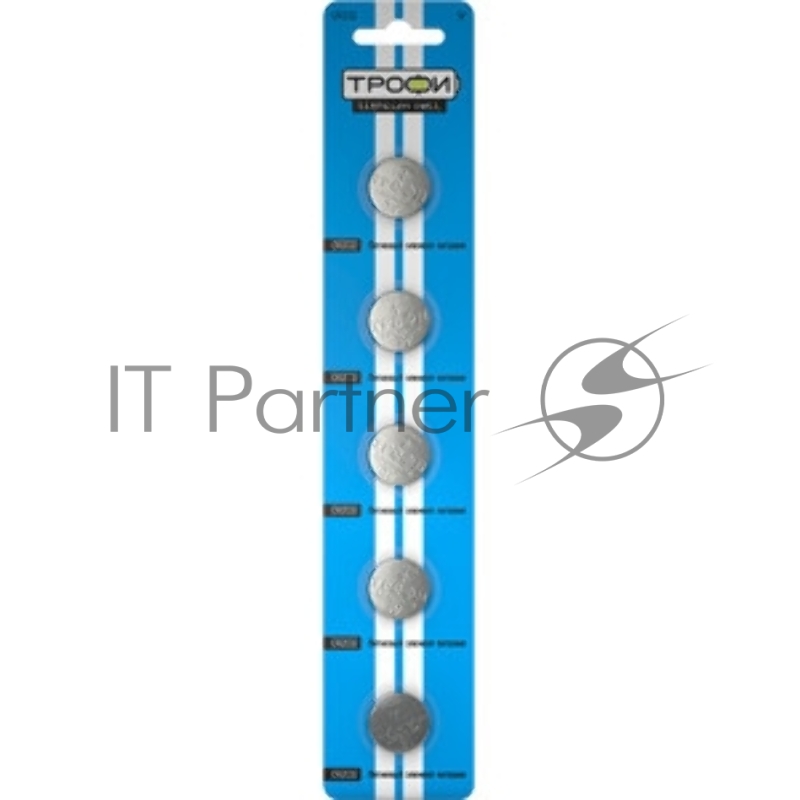 Батарейка ТРОФИ CR2032 - 5BL (5 шт. в уп-ке)