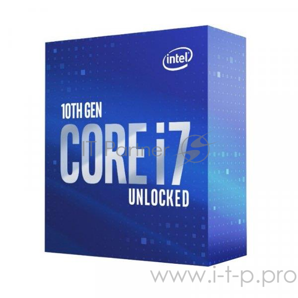 Процессор Intel Original Core i7 10700KF Soc-1200 (BX8070110700KF S RH74) (3.8GHz) Box w/o cooler