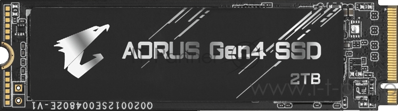 M.2 2280 2TB Gigabyte AORUS Client SSD GP-AG42TB PCIe Gen4x4 with NVMe, 5000/4400, IOPS 750/700K, MTBF 1.77M, 3D TLC, 2048MB, 3600TBW, 0.99DWPD, RTL
