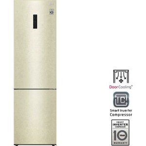 Холодильник LG GA-B509CETL бежевый (двухкамерный)