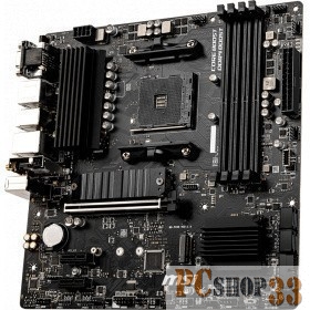 Материнская плата MSI B550M PRO-VDH WIFI Soc-AM4 AMD B550 4xDDR4 mATX AC`97 8ch(7.1) GbLAN RAID+HDMI+DP