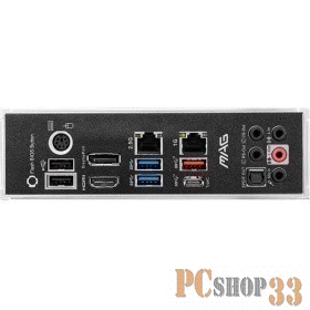 Материнская плата MSI MAG B550 TOMAHAWK Soc-AM4 AMD B550 4xDDR4 ATX AC`97 8ch(7.1) 1 x 2.5Gigabit + Gigabit Ethernet RAID+HDMI+DP