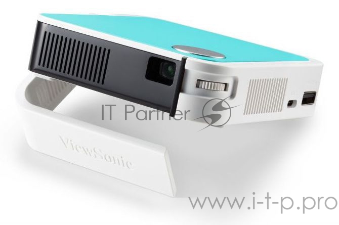 Проектор ViewSonic M1 mini Plus DLP 120Lm (854x480) 500:1 ресурс лампы:30000часов 1xUSB typeA 1xHDMI 0.75кг