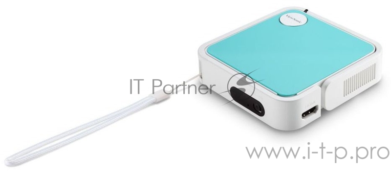 Проектор ViewSonic M1 mini Plus DLP 120Lm (854x480) 500:1 ресурс лампы:30000часов 1xUSB typeA 1xHDMI 0.75кг