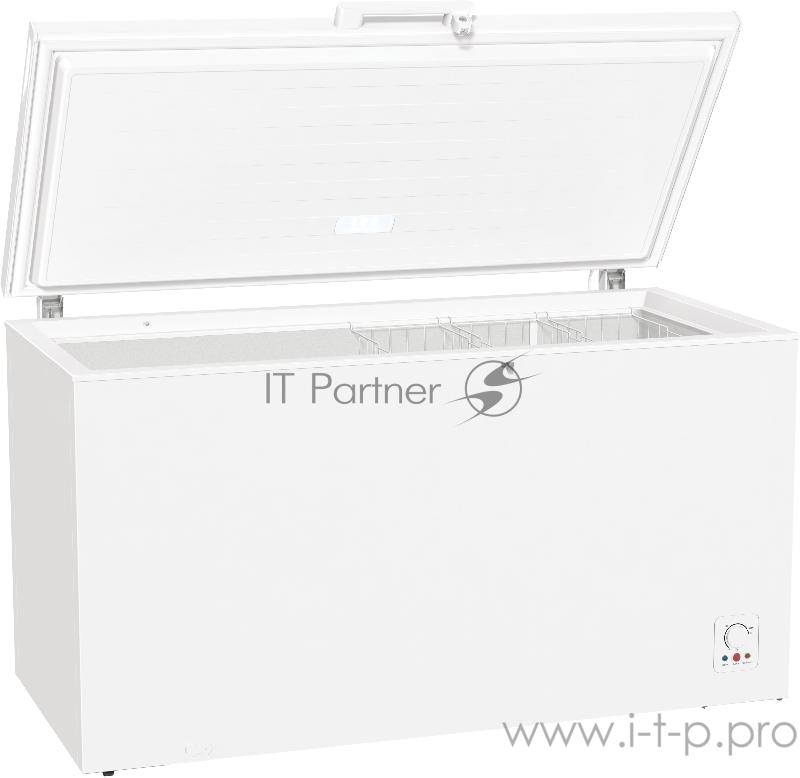 Морозильный ларь GORENJE FH451CW объем 457л, белый