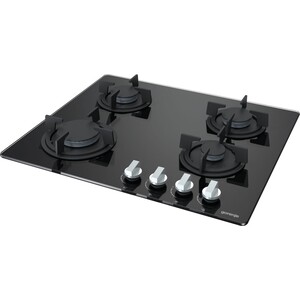 Встраиваемая варочная панель GORENJE Газовая варочная панель на закаленном стекле, 58 × 8 × 50 см, 4 конфрки,черный цвет