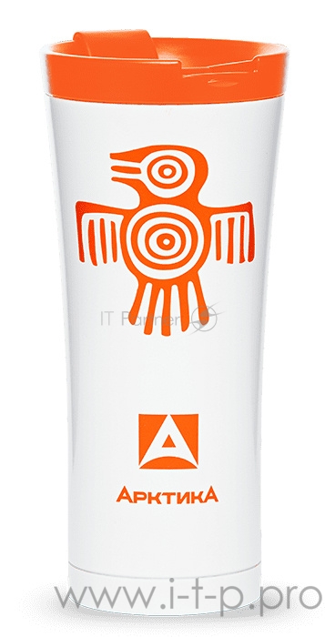 Термокружка Арктика 410-500 0.5л. белый/рисунок (410-500/WHI)