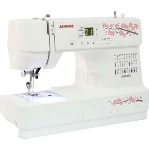 Швейная машина Janome 1030 MX белый/цветы
