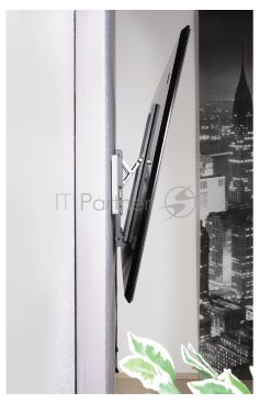 Кронштейн для телевизора Hama MOTION черный 47-90 макс.75кг настенный наклон