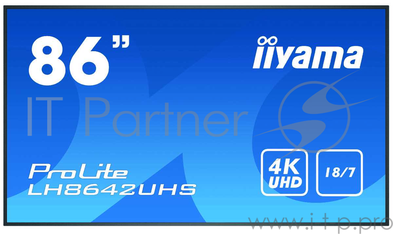 Монитор 85.6 Iiyama Широкоформатный дисплей (LFD) 16:9 3840x2160(4K UHD) IPS
