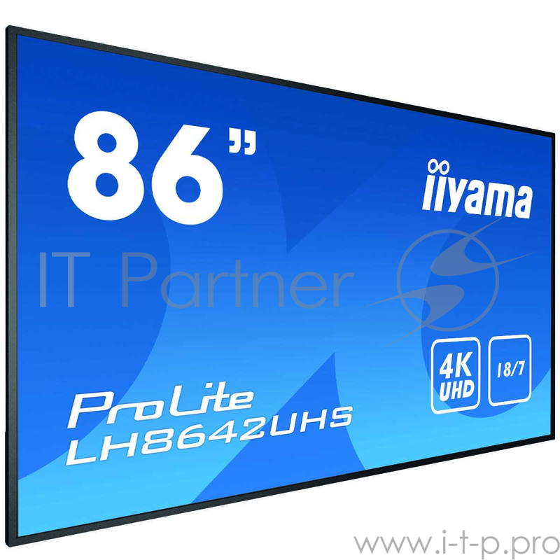 Монитор 85.6 Iiyama Широкоформатный дисплей (LFD) 16:9 3840x2160(4K UHD) IPS