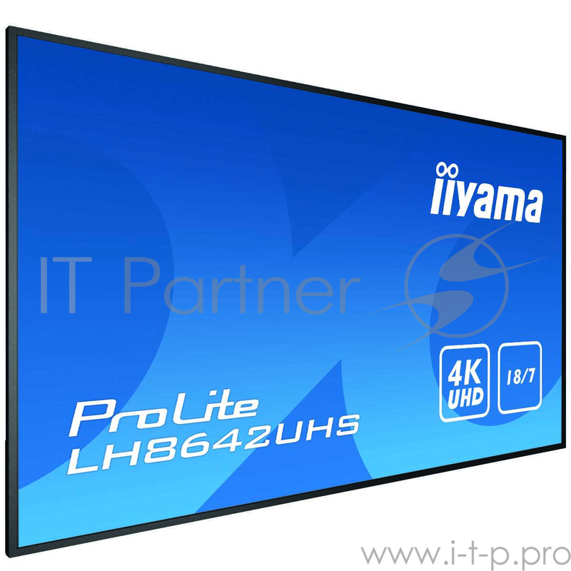 Монитор 85.6 Iiyama Широкоформатный дисплей (LFD) 16:9 3840x2160(4K UHD) IPS