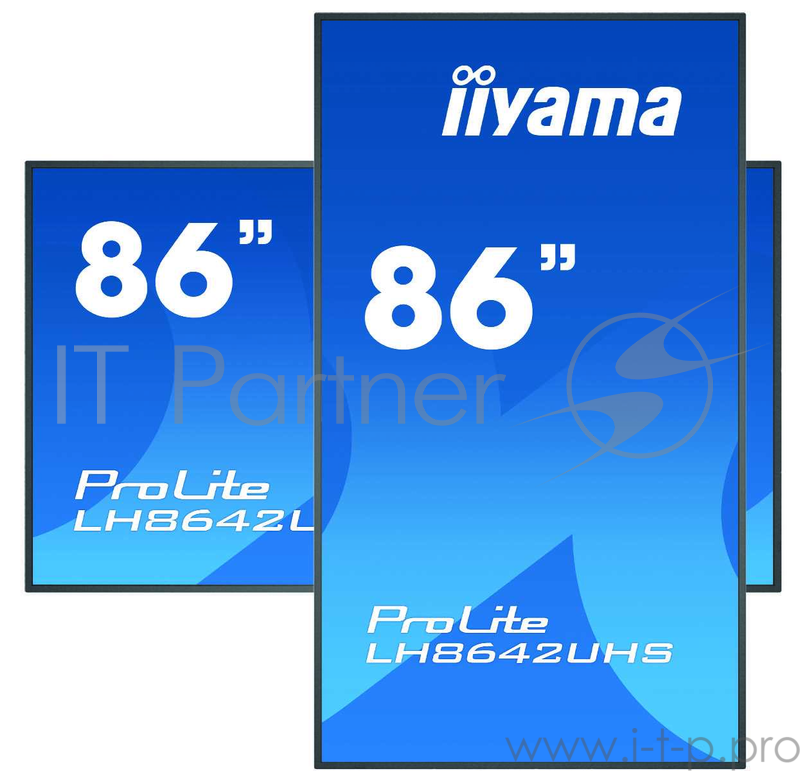 Монитор 85.6 Iiyama Широкоформатный дисплей (LFD) 16:9 3840x2160(4K UHD) IPS
