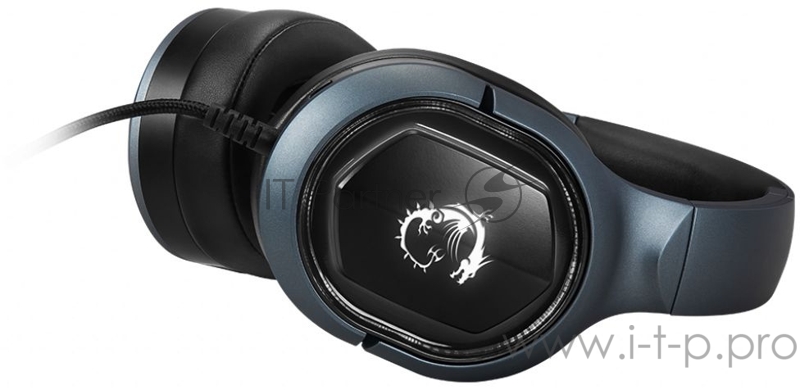 Наушники с микрофоном MSI Immerse GH50 черный 2.2м накладные USB оголовье (S37-0400020-SV1)