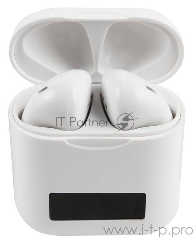 Гарнитура вкладыши Redline BHS-23 белый беспроводные bluetooth (в ушной раковине)