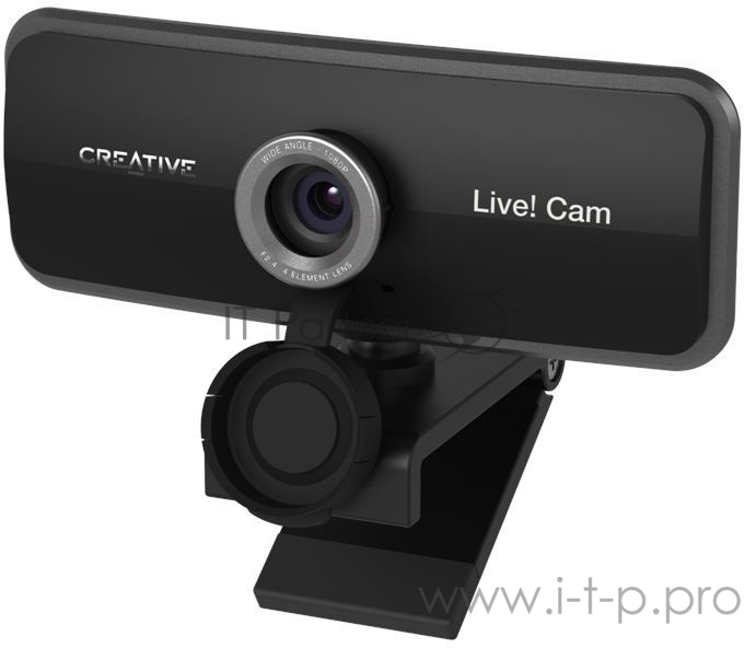 Камера Web Creative Live! Cam SYNC 1080P черный 2Mpix USB2.0 с микрофоном