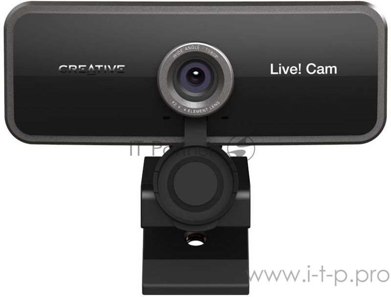 Камера Web Creative Live! Cam SYNC 1080P черный 2Mpix USB2.0 с микрофоном