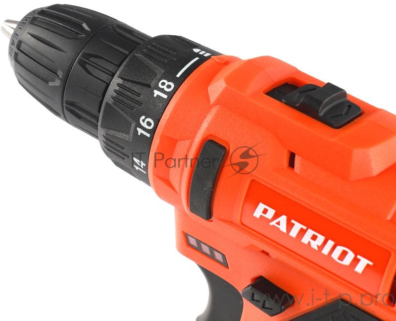 Дрель-шуруповерт Patriot THE ONE BR 117Li аккум. патрон:быстрозажимной (кейс в комплекте)