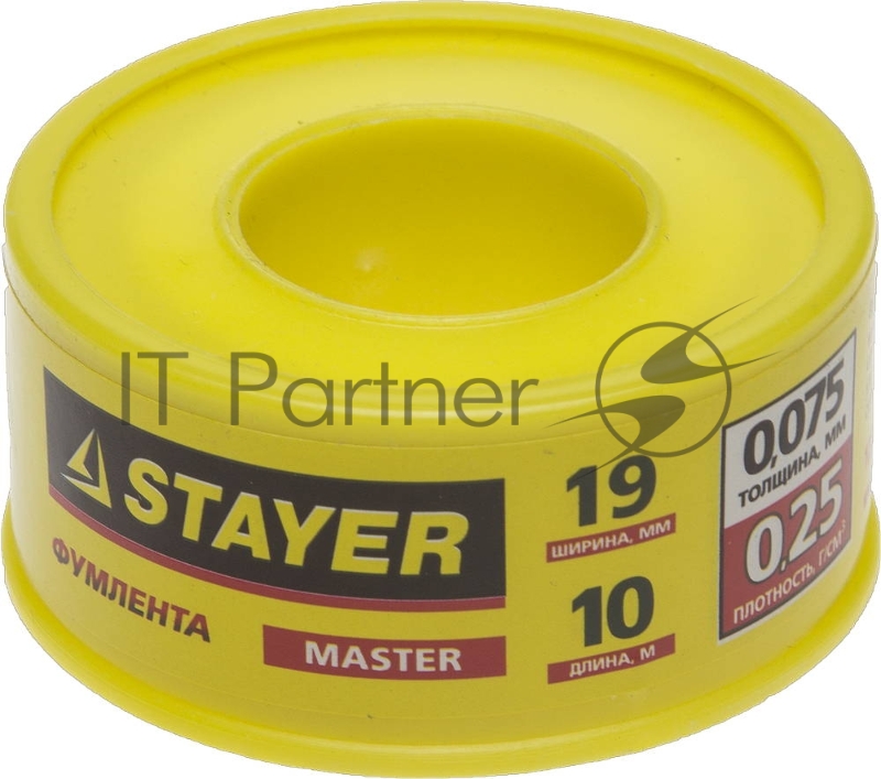 Фумлента STAYER MASTER, плотность 0,25 г/см3, 0,075ммх19ммх10м