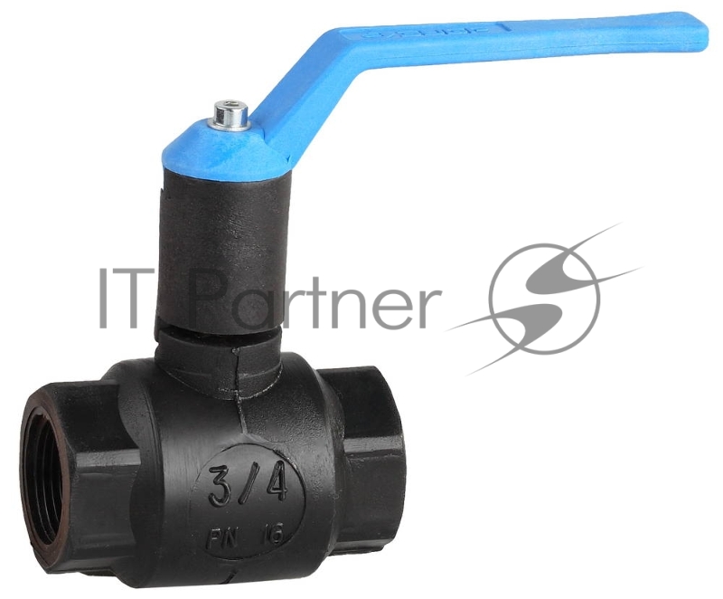 Кран шаровой ЗУБР полнопроходной мама-мама, ручка с удл, морозоуст корп, 3/4