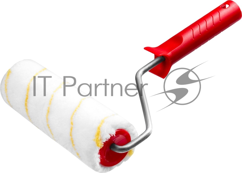 Валик малярный POLYTEX Pro, 180 мм, d=48 мм, ворс 12 мм, ручка d=8 мм, MIRAX