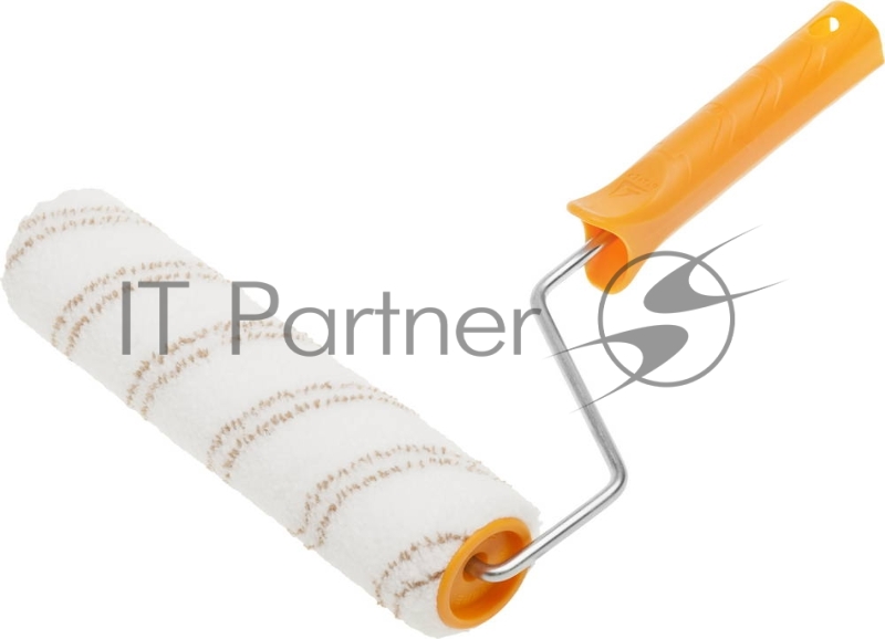 Валик МИКРОВОЛОКНО малярный в сборе, ворс 9 мм, бюгель 6 мм, 40x240мм, STAYER Master