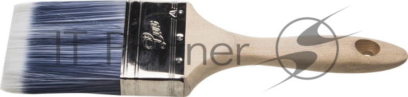 Кисть плоская STAYER AQUA-LUX, искусственная щетина, неокрашенная профессиональная деревянная ручка, 63мм