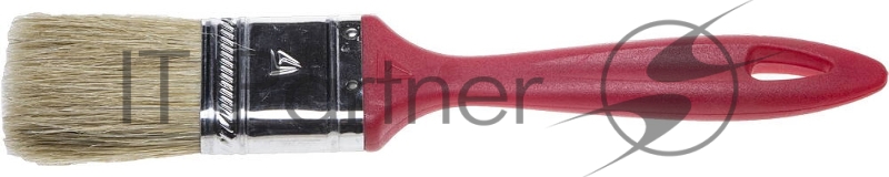 Кисть плоская STAYER UNIVERSAL-EURO, светлая натуральная щетина, пластмассовая ручка, 38мм