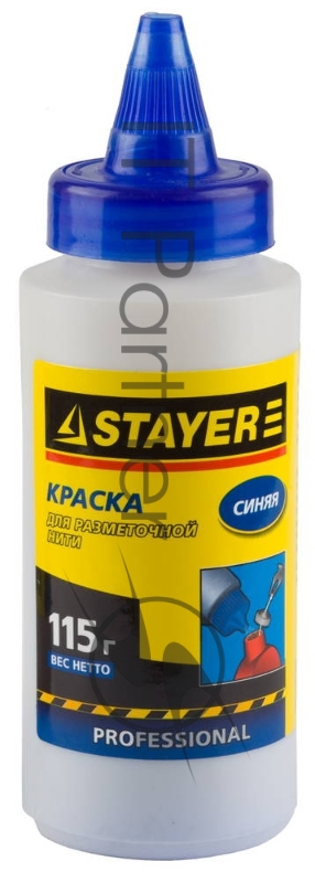 Краска STAYER для разметочной нити, синяя, 115г