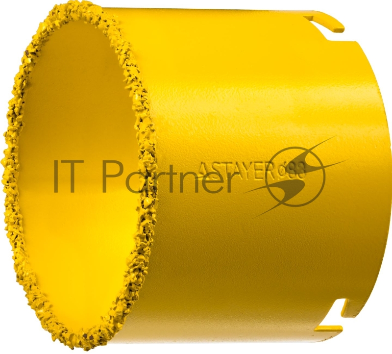 Коронка STAYER PROFESSIONAL кольцевая с карбидно-вольфрамовой крошкой, d=83мм