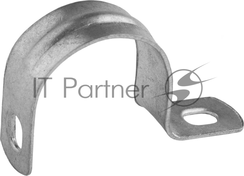 Скобы СВЕТОЗАР металлические D25мм, однолапковые, для крепления металлорукава d=20мм, 50шт