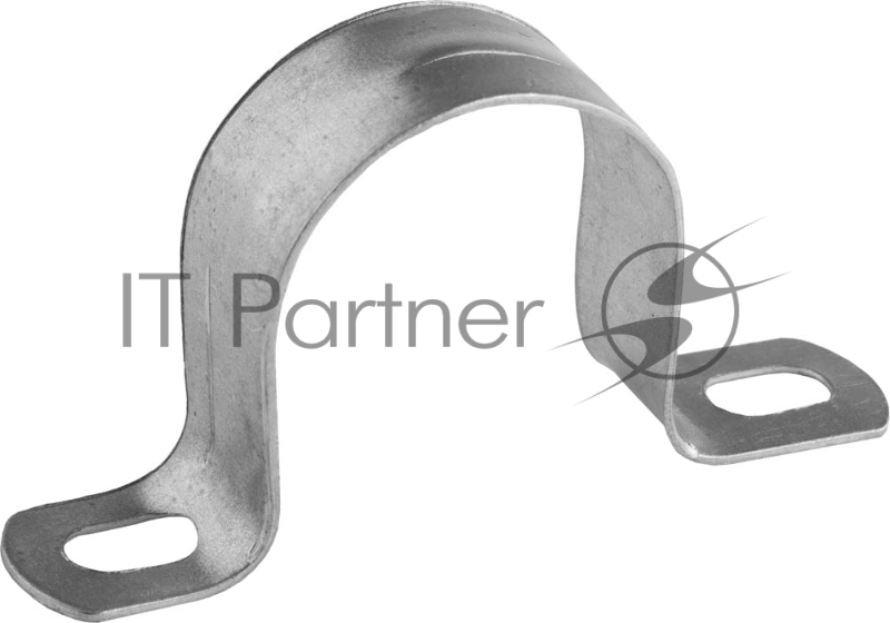 Скобы СВЕТОЗАР металлические D31мм, двухлапковые, для крепления металлорукава d=25мм, 50шт