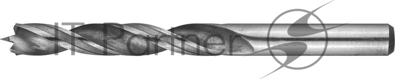 Спиральное сверло по дереву KRAFTOOL 7,0x105/60мм, двухленточное