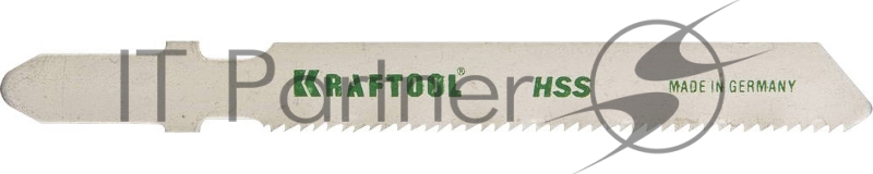 Полотна KRAFTOOL, T118A, для эл/лобзика, HSS, по металлу (1,5-2мм), EU-хвост., шаг 1,2мм, 55мм, 5шт