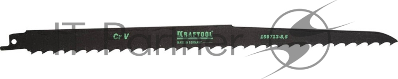 Полотно KRAFTOOL INDUSTRIE QUALITAT, S617K, для эл/ножовки, Cr-V, по дереву, шаг 8,5мм, 280мм