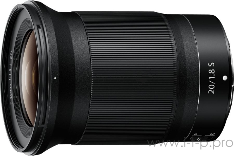 Объектив Nikon NIKKOR Z (JMA104DA) 20мм f/1.8 черный