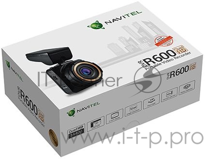 Видеорегистратор Navitel R600 QUAD HD черный 1440x2560 1440p 170гр. NT96660