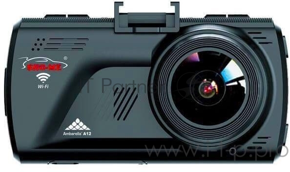 Видеорегистратор Sho-Me A12-GPS/GLONASS WI-FI черный 5Mpix 1296x2304 1080p 140гр. GPS Ambarella A12